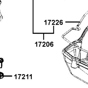 17206-LGC6-305 CASE. AIR/C — diagram cutout