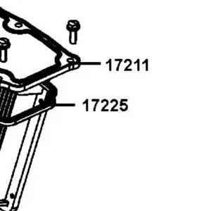 17225-LGC6-E00 SEAL. AIR/C COVER
