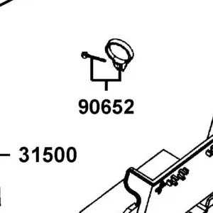 90652-KHE7-900 BAND CONNECTING TUBE — diagram cutout