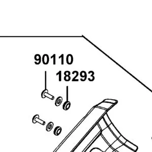 18293-LHJ8-900 RUBBER PKG PROTR — diagram cutout