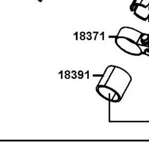 18391-LKF5-E00 PACKING. MUFFLER — diagram cutout