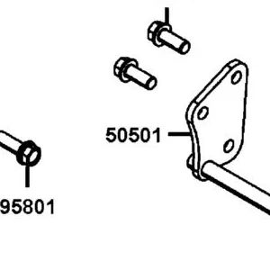 50501-LGC6-E00 BRKT MAIN STAND — diagram cutout