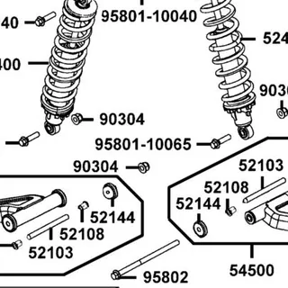 95801-10065-06 BOLT FLANGE 10*65 — diagram cutout