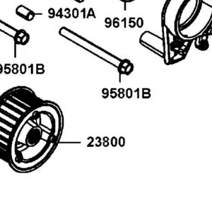 23800-LGC6-E02 DRIVE ASSY???A TRANS BELT — diagram cutout