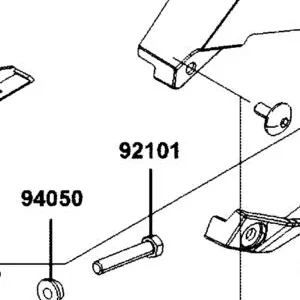 92101-LGC6-E00 BOLT FEX 8X45 — diagram cutout
