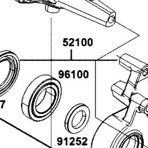 96100-LGC6-E00 TAPPER BEARING 4T-32008X — diagram cutout