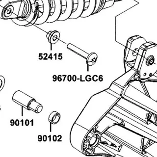 96700-LGC6-E00 SOCKET BOLT 10X58 — diagram cutout