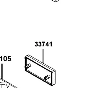33741-ACH7-900 REFLEX REFLECTOR — diagram cutout