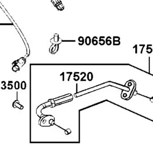 17520-LGC6-E00 CABLE COMP FUEL CAP — diagram cutout