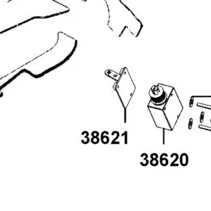 38621-LGC6-E00 STAY LINEAR MOTOR — diagram cutout
