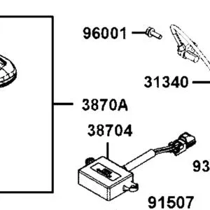 3870A-LGC6-M30 KEYLESS ASSY — diagram cutout