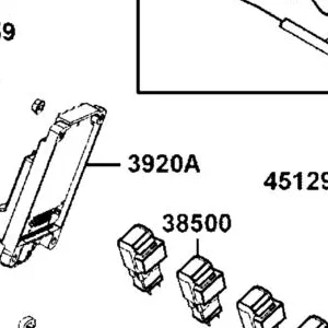 3920A-LGC6-E01 ASSY ECU (39KW) M3C — diagram cutout