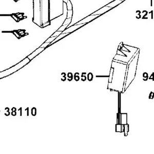 39650-LGC6-E00 CONTROL UNIT. TIRE PRESURE — diagram cutout