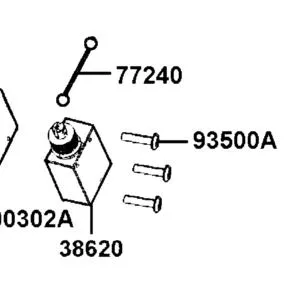 77240-LGC6-E01 CABLE ASSY SEAT LOCK — diagram cutout