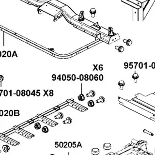 94050-08060 NUT FLANGE 8MM — diagram cutout