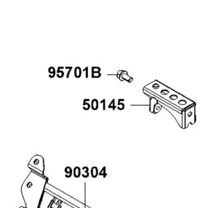 50145-LGC6-E00 RR. STAY R FLOOR PANEL — diagram cutout