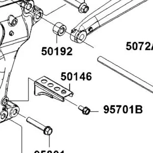 50146-LGC6-E00 RR. STAY L FLOOR PANEL — diagram cutout