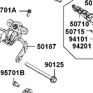 50187-LGC6-E00 STAY MAIN SW. — diagram cutout