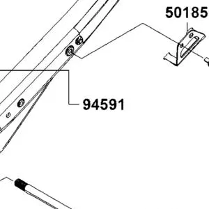 94591-LGC6-E00 CLIP 2 X 70 — diagram cutout