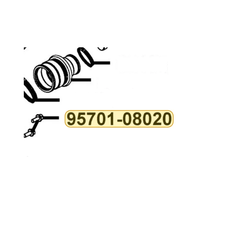 95701-08020-06 BOLT FLANGE 8*20 — diagram cutout