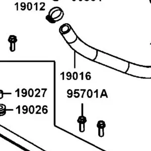 19016-LGC6-E00 HOSE WATER-UNIT CAP — diagram cutout