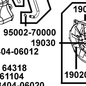 19030-LDB5-E00 MOTOR ASSY FAN — diagram cutout