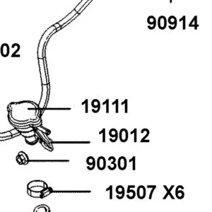 19111-PRB3-900 CAP COMP RADIATOR — diagram cutout