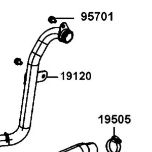 19120-LGC6-E00 PIPE WATER INLET — diagram cutout