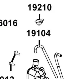 19210-KKC4-900 CAP RESERVE TANK — diagram cutout