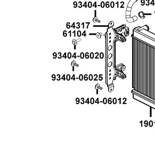 93404-06025-06 BOLT WASHER 6*25 — diagram cutout
