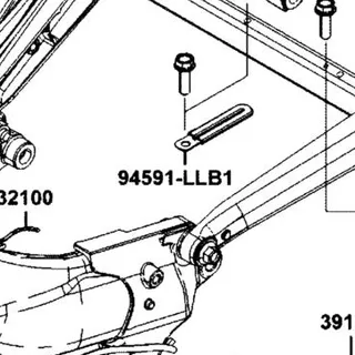 94591-LLB1-900 CLIP 2X100 — diagram cutout