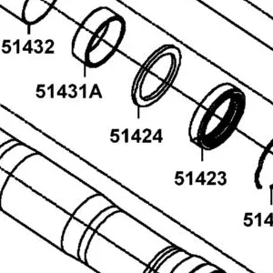 51424-ADF8-E00 SPACER — diagram cutout
