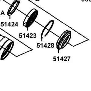 51428-KED9-900 OIL SEAL STOPPER RING — diagram cutout