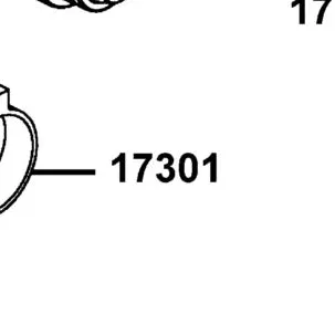 17301-GFY6-940 RUBBER CANISTER MOUINT — diagram cutout