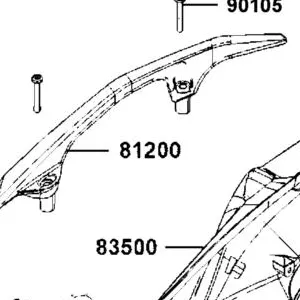 81200-LGC6-E00-HLP CARRIER R REAR — diagram cutout