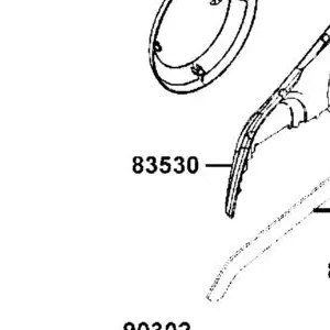 83530-LGC6-E00-NEP BOARD B R SIDE — diagram cutout