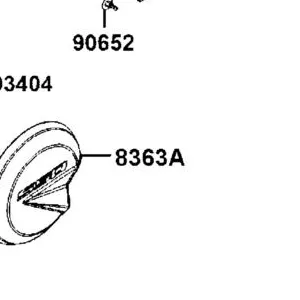 8363A-LGC6-E00-T02 GRILLE ASSY. L ???BOARD — diagram cutout