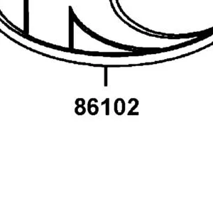 86102-LGC6-E00-T03 EMB K-LOGO — diagram cutout