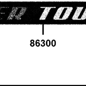 86300-LGC6-E00-T01 STRIPE SIDE MOLD — diagram cutout