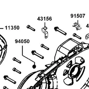 43156-AKB8-E00 CLAMPER RR HOSE — diagram cutout