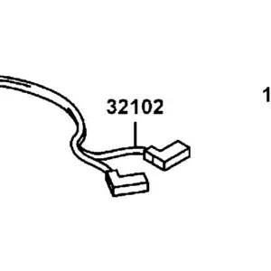 32102-AKB8-E01 SUB HARNESS ENGINE — diagram cutout
