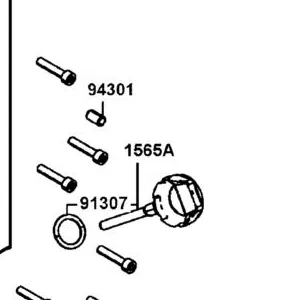 1565A-AGJ5-E00 GAUGE OIL LEVEL ASSY — diagram cutout