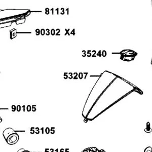 53207-AKB8-E00-JDP TOP COVER HANDLE COVER — diagram cutout