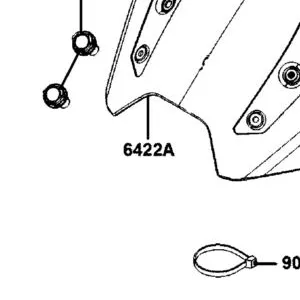 6422A-AKB8-E00-T01 WIND SCRRN ASSY — diagram cutout