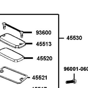 45513-AGJ5-E00 CAP M/C — diagram cutout