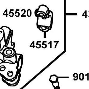 45517-KFAF-900 HOLDER M/C — diagram cutout