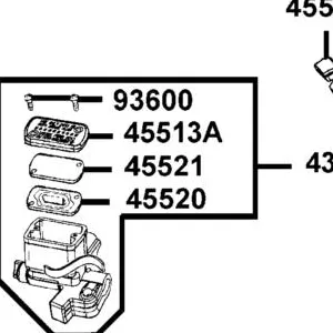 45521-LEA7-E00 PLATE DIAPHRAGM — diagram cutout