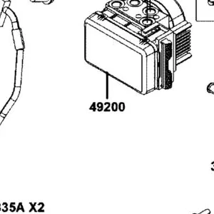 49200-AKB8-306 MODULATOR ASSY — diagram cutout