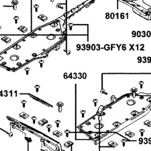 64330-AKB8-E00-N1R PANEL A L FLOOR (Black) — diagram cutout