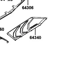 64340-AKB8-E00-N1R MAT L FLOOR (Black) — diagram cutout
